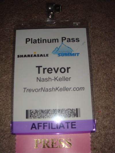 Affiliate Summit Press Pass