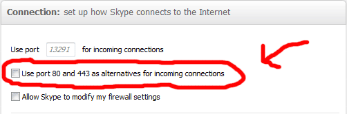 Skype conflict with XAMPP